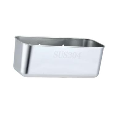 Imagem de DimyFew Apanhador de cabelo da cesta de ralo de pia fácil de instalar o filtro de frutas à prova de ferrugem multifuncional cesta de limpeza para o banheiro, Prata