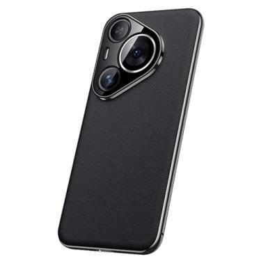 Imagem de LTLMYDAM Capa ultrafina para Huawei Pura 70 Ultra/70 Pro/70 Pro+/70, capa protetora de lente com orifício de precisão, preta, 70 Ultra