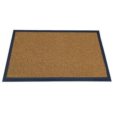 Imagem de Tapete Capacho Vinil 12mm com Borda 47x67Cm - MCores,  Amarelo Ouro