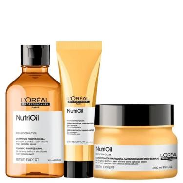 Imagem de Kit L'Oréal Professionnel Serie Expert NutriOil Trio Care (3 Produtos)