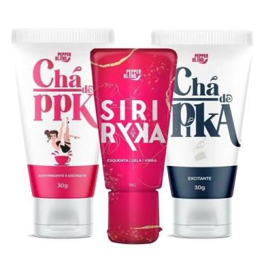 Imagem de Kit Erótico Sexshop Gel Excitante Feminino Gel Masculino - Pepper Blen
