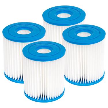 Imagem de WuYan Filtros de reposição para banheira de hidromassagem Intex, piscina 28601/28602, filtro de bomba para Intex Tipo H 29007E, conjunto de cartucho de filtro para piscinas acima do solo, spa de