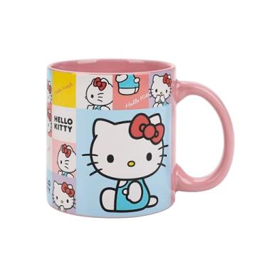 Imagem de Bioworld Hello Kitty Caneca de cerâmica rosa de 473 ml