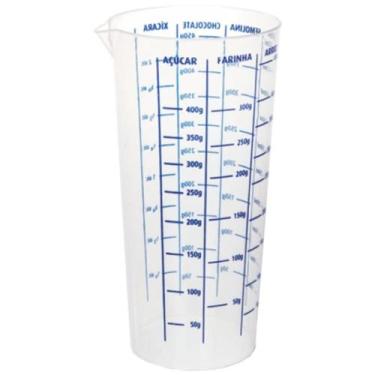 Imagem de Copo Medidor 500 Ml Atacado 1 Peça Livre De Bpa - ErcaPlast