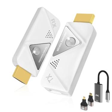 Imagem de DOBVDLA Transmissor E Receptor Hdmi Sem Fio, Saída 1080P, Kit Extensor Plug&Play 2.4G/5G Portátil Para Streaming De Vídeo Áudio Monitor Laptop/Pc/Tv/Projetor