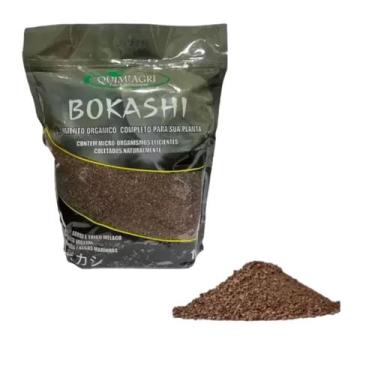 Imagem de Adubo Bokashi Orgânico 1 Kg Envio 24hrs Para Todos Os Tipos De Plantas