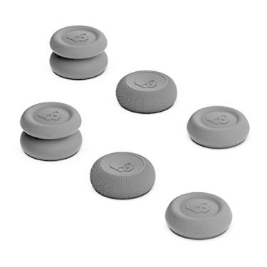 Imagem de Skull & Co. Skin, CQC and FPS Thumb Grip Set Joystick Cap Analog Stick Cap for Steam Deck/Steam Deck OLED and ROG Ally/ROG Ally X - Black, 3 Pairs(6pcs)