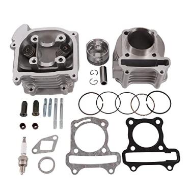Imagem de GOOFIT Kits de substituição de cilindros grandes de 47 mm para 80cc 4 tempos 139QMB GY6 ATV Go Kart Quad Scooter