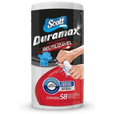 Imagem de Pano SCOTT Duramax 20,1x21,5cm c/ 58un Reutilizável - Kimberly-Clark, 