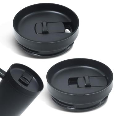 Imagem de Tampa deslizante de substituição para copo Stanley de 1,134 g, tampas de copo deslizantes adequadas para Stanley Travel Tumbler, tampa de copo à prova de derramamento e à prova de vazamento para