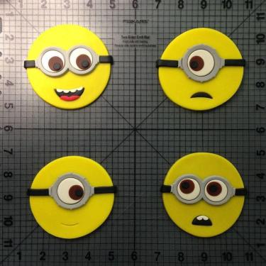 Imagem de Cortador Kit Minions Modular Tamanho 6 Cm
