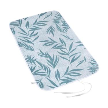 Imagem de Llazsybz Almofada de Passar Roupa Portátil, Acessório de Vestuário Profissional Resistente, Ideal para Casa, Viagens, Máquina de Lavar E Secar, Folhas de Bambu, Tamanho real