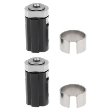 Imagem de eMagTech 2Pcs Game Console Hinge Joint Axis with Locking Ring Compatible with Nintendo DS Lite