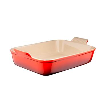 Imagem de Travessa Retangular 26 cm Vermelho Heritage Le Creuset