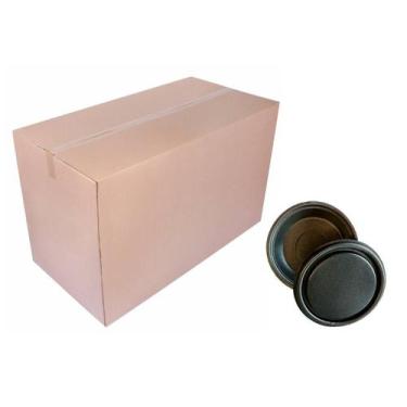 Imagem de 100 Quentinha De Isopor C/Tampa 700Ml N08 M50 Preta (2Nds) - Ultra