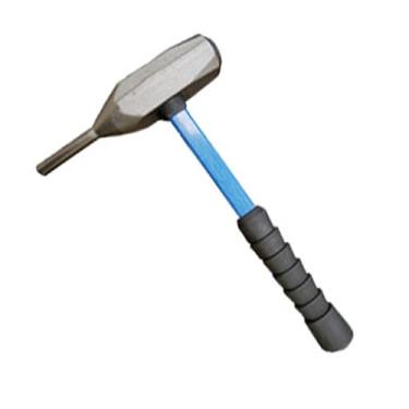 Imagem de COUNCIL TOOL Furador de recuo - Martelo B&O de 1,9 cm de diâmetro com cabo de fibra de vidro de 35,5 cm e cabeça de aço forjado - BO750FG