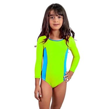 Imagem de Maiô Infantil Natação Criança Com Forro Interno Poliamida - HYPE MODAS