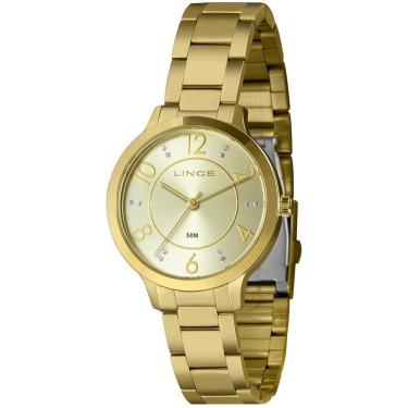 Imagem de Relogio Lince Feminino Urban Analogico Lrg4738L38 Dourado