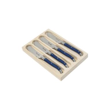 Imagem de Conjunto Facas Manteiga Laguiole LA TOUR Luxo ABS Azul