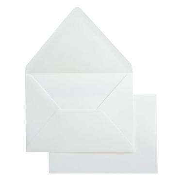Imagem de Envelope Ponatia A7 Euro Flap Ivory 13,5 x 18,5 cm 50 unidades