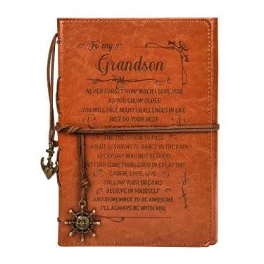 Imagem de Cuaderno de cuero Zhitongda para nieto 21x16 cm