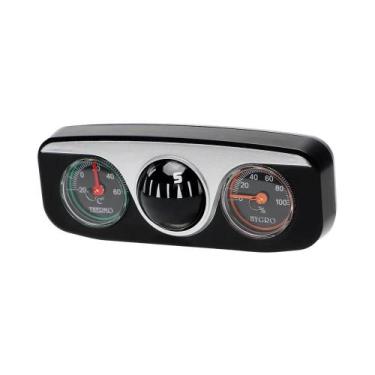 Imagem de Bússola Termômetro Higrômetro 3 Em 1 Para Painel De Carro, Decoração I
