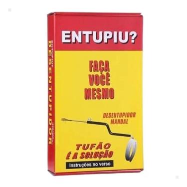 Imagem de 2X Desentupidor Tufão Aço 15M Cano Encanamento Cozinha Banhe