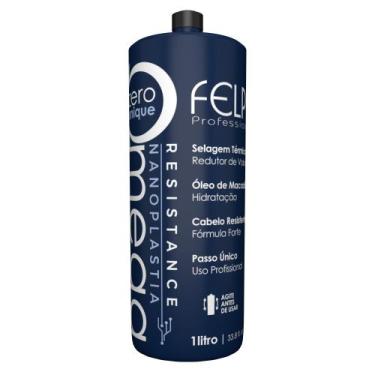 Imagem de Escova Progressiva Omega Zero Unique Nanoplastia Resistance - Felps