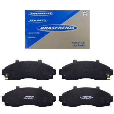 Imagem de Jogo de Pastilhas de Freio Dianteira Brasfreios BPN887