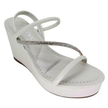 Imagem de Sandália Via Uno Tira Brilhante 330103 - Feminino-Feminino