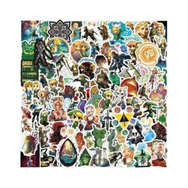 Imagem de Adesivos De Desenho Animado Do Jogo Zelda 120 Peças Para Decoração De 