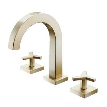 Imagem de Docol City Torneira Misturador para Banheiro, Bica Alta para Bancada, Níquel Escovado