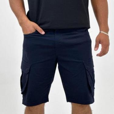 Imagem de Bermuda Broken Rules Cargo em Sarja Masculina-Masculino
