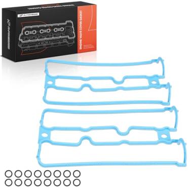 Imagem de A-Premium Junta da tampa da válvula do motor adequada para Saab 9-5 1999-2003 Saturn L Sedan 2001-2005 L300 Ls Sedan Lw Gaxeta da tampa da válvula de vagão, 3.0L V6 GAS DOHC naturalmente aspirado