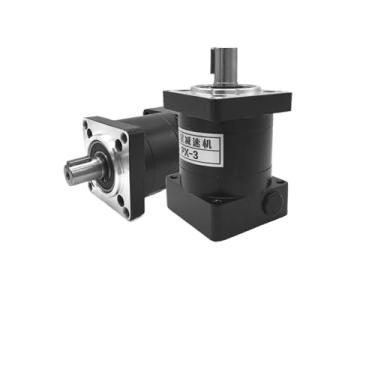 Imagem de EQBVZZRD Redutor planetário 23 redutor de caixa de engrenagens planetárias caixa de engrenagens redutora redutor de precisão 57 redutor de motor para manipulador (entrada de 8 mm, 100 para 1)