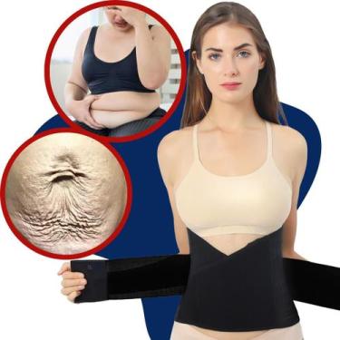 Imagem de Cinta Modeladora Para Diástase e Flacidez - Ergo Premium, GG, Preto