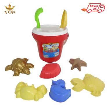 Imagem de Balde De Areia Praia Parque e Acessórios - Nº4 - Fibracx