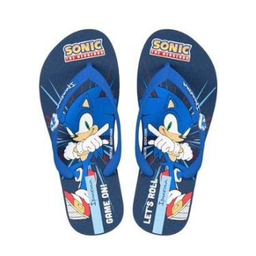 Imagem de Chinelo Infantil Menino Ipanema Sonic 27412 Azul-Masculino