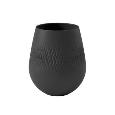 Imagem de Villeroy & Boch Vaso pequeno Collier Noir: carrinho, 12,7 cm, preto