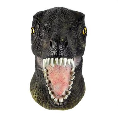 Imagem de Máscara, dinossauro, látex, chapelaria, cosplay, adereços - yiweisai