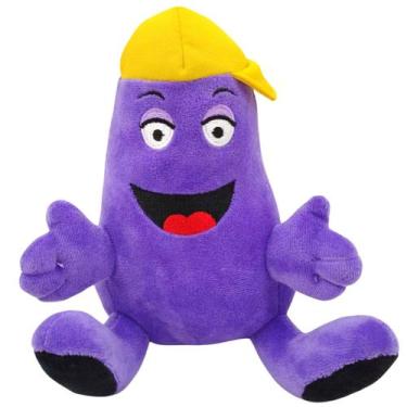 Imagem de Brinquedo de pelúcia Grimaces, amarelos, chapéus, berinjela, 20 cm - y