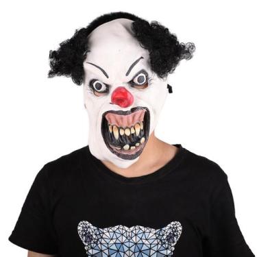 Imagem de Máscara de látex Evil Stephen King's It para o carnaval de Halloween -