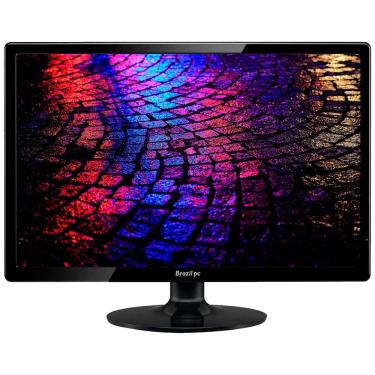 Imagem de Monitor LED Brazil PC 15.4" Polegadas, Widescreen, VGA/HDMI, Resolução 1280 x 800, Preto - 15BPC-KAN