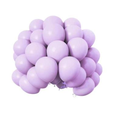 Imagem de Balões De Látex Retrô Verde, Branco, Rosa E Azul 10, 20, 30 Peças Para