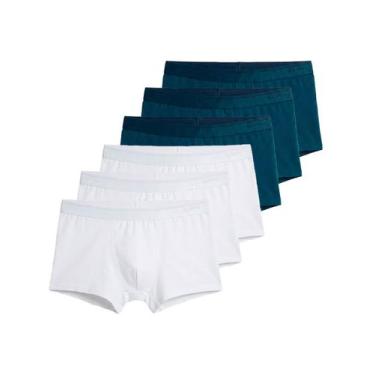 Imagem de Kit com 6 Cuecas Sunga Lupo 480-003 Colorido, Branco, G