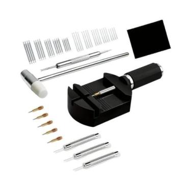 Imagem de Kit De Ferramentas Profissional Deluxe Para Reparo De Relógios 52 Peça
