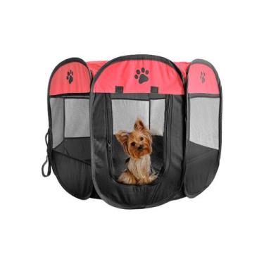 Imagem de Cercado Delimitador Dobrável Casinha Pet Portátil Cachorro - Western P