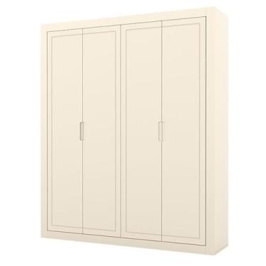 Imagem de Guarda Roupa Infantil Tutto New 4 Portas Off White - Matic - Matic Mov