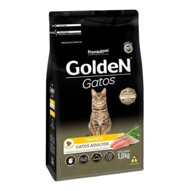 Imagem de Ração Golden para Gatos Adultos Sabor Frango 10,1kg - Premier Pet