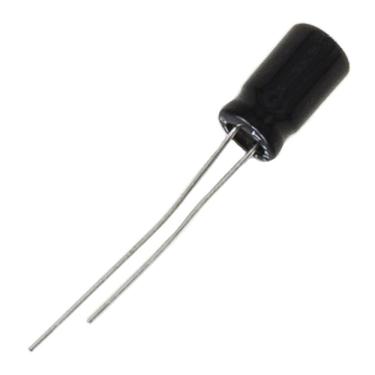 Imagem de Capacitor Eletrolítico Joytec 22 X 25V para Drivers de Áudio com Capacitância 22uF e Tensão Nominal 25V